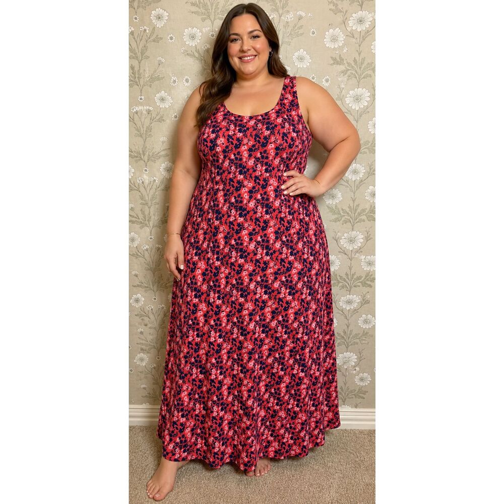 Pact Maxi Dress Size 3X NWT